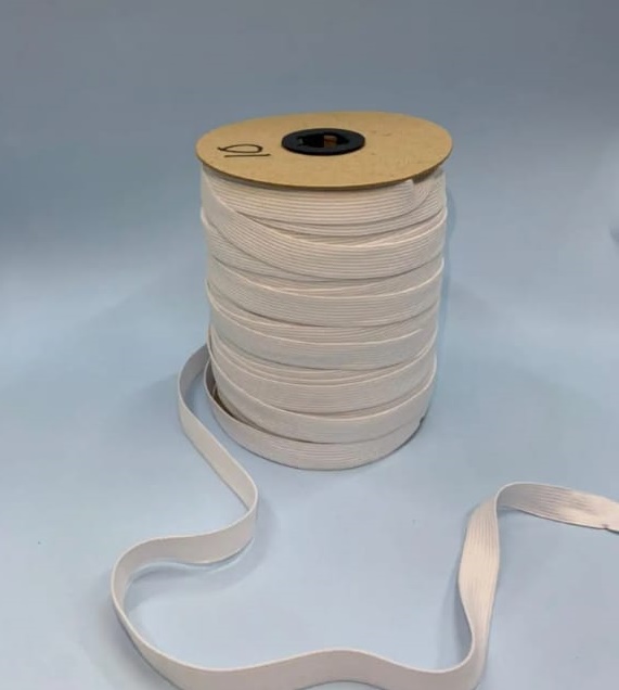 ELASTICO DE LIGA BLANCO ELACIN X 10MTS