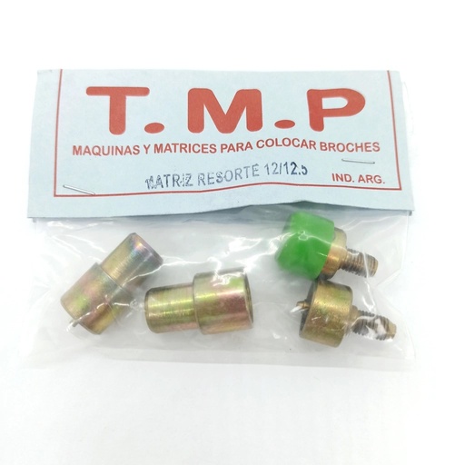 MATRIZ BROCHE RESORTE