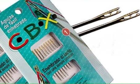 AGUJA FACIL ENHEBRADO C.B.X. PAQ X 12UND